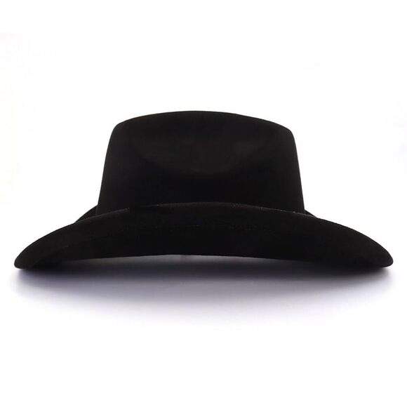 2841 Cowboy Hat Cowgirl Men\'s & Women\'s Wide Brim Felt Fedora main image 8